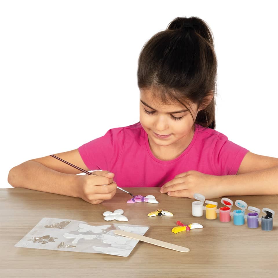 Bastelset Glitzerschmetterlinge gießen SES CREATIVE 01131