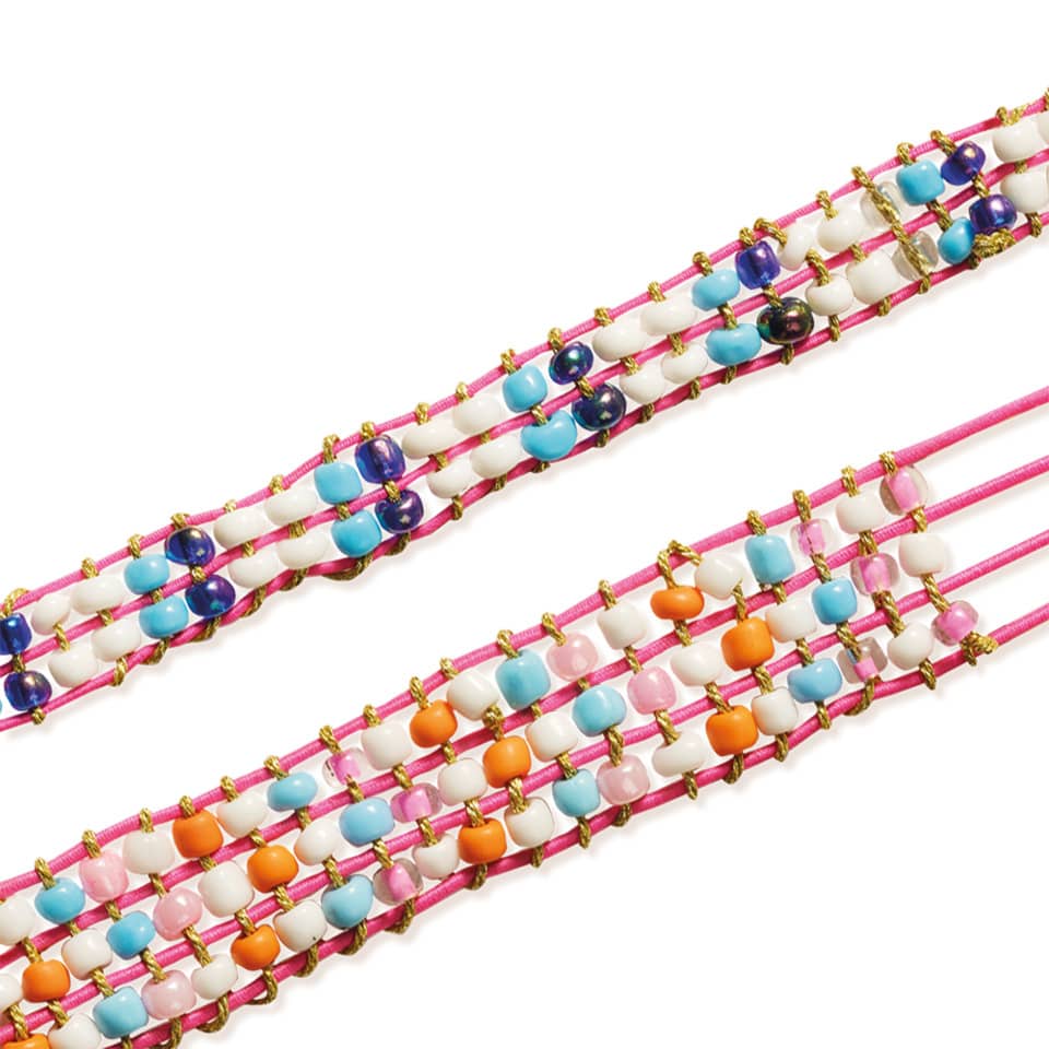 Bastelset Glasperlenarmband SES CREATIVE 14745
