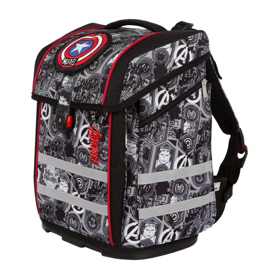 Schulranzen-Set PERFECTO, 5tlg. MARVEL – AVENGERS -Kollektion 2025- MCNEILL 9658274000 McNEILL 9658274000 Perfecto 5-tlg.
