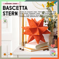 Bastelset Bascetta Stern, 20 x 20 cm, orange FOLIA 840/2020 FOLIA 840/2020 20x20cm