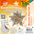 Bastelset Bascetta duo, 15 x 15 cm, silber/gold FOLIA 366/1515 FOLIA 366/1515 15x15cm