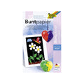 Buntpapier gummiert, 21 x 30 cm, 10 Blatt, sortiert FOLIA 750 FOLIA 750 gummiert 21x30cm 10B