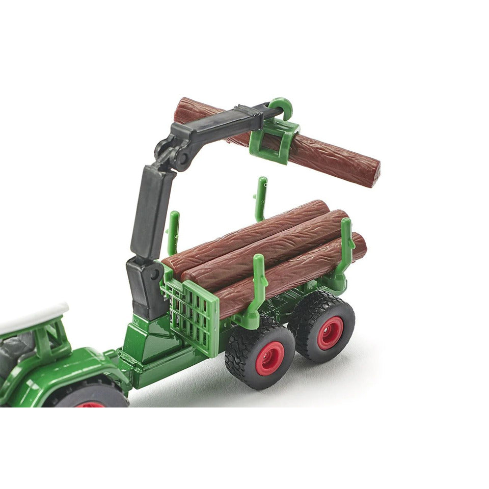 Traktor mit Forstanhänger SIKU 1645
