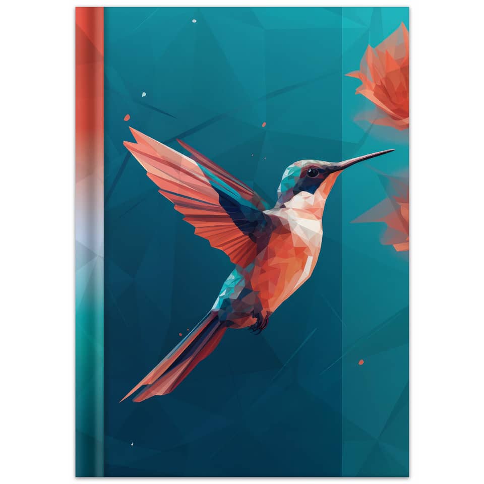 Notizbuch Kolibri, A5, 96 Blatt, kariert RNK 46820