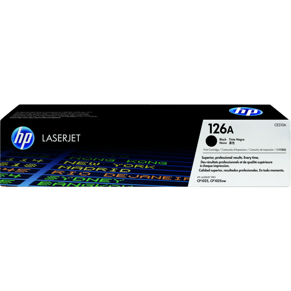 Lasertoner Nr. 126A, 1.200 Seiten, schwarz HP CE310A