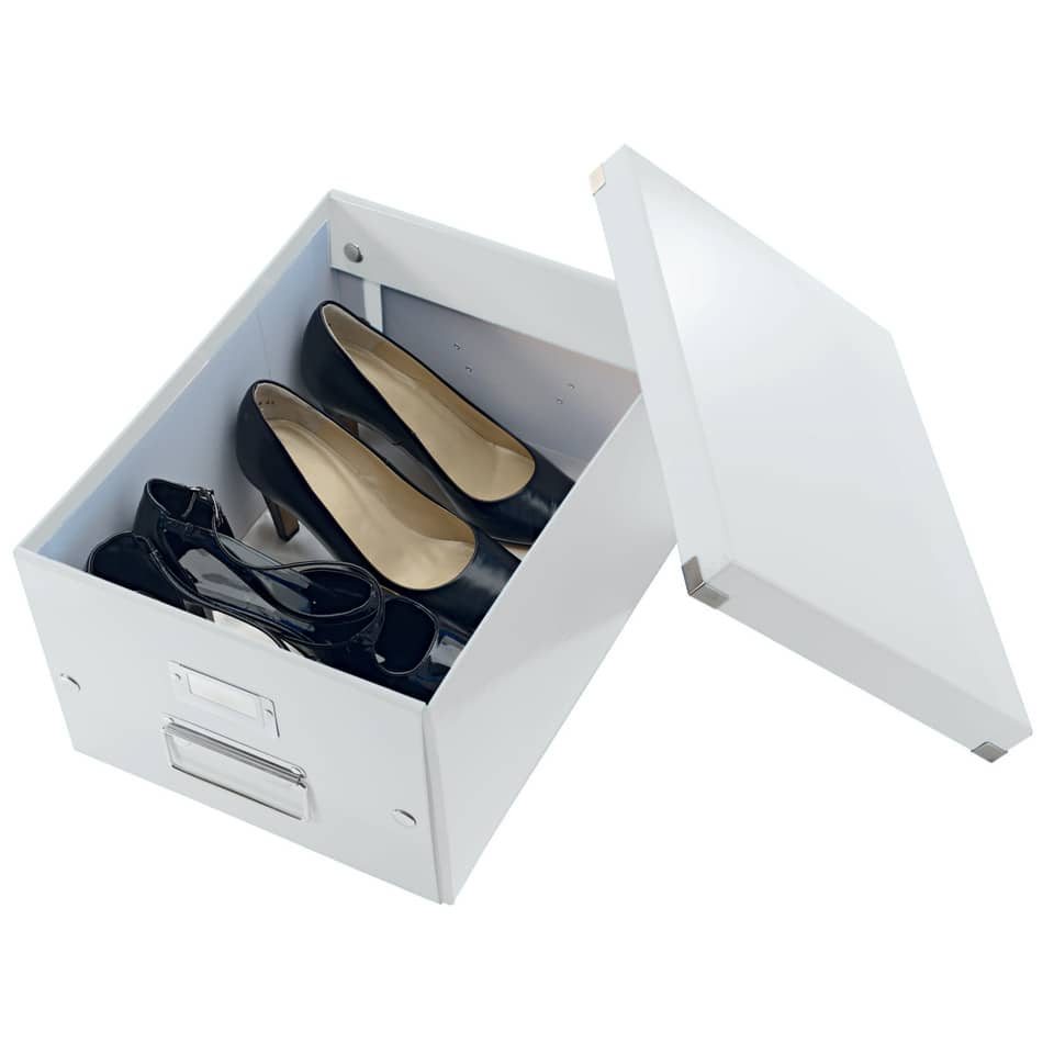 Archivbox Click & Store WOW Mittel, Graukarton, weiß LEITZ 6044-00-01 LEITZ 6044-00-01 Click&Store