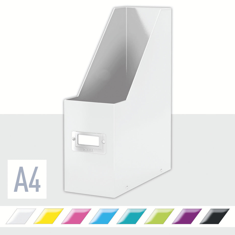 Stehsammler Click & Store WOW, A4, Graukarton, weiß LEITZ 6047-00-01 LEITZ 6047-00-01 Click&Store
