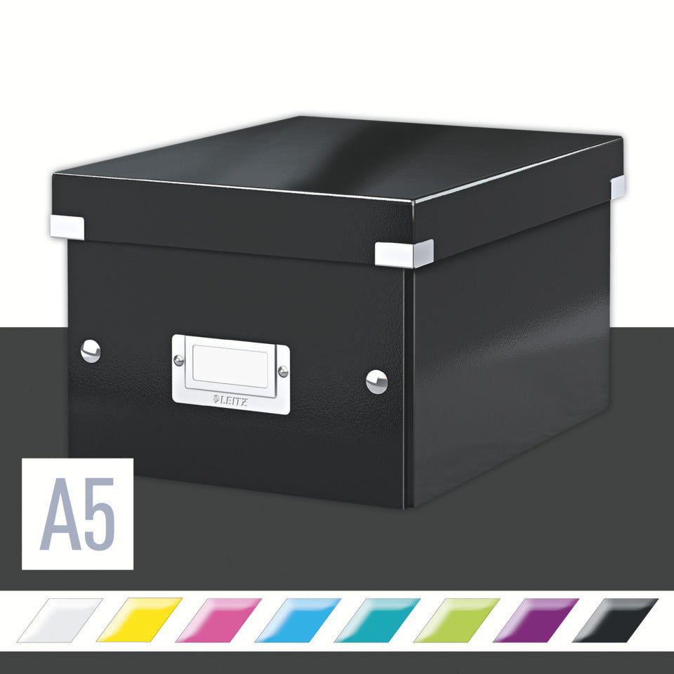 Archivbox Click & Store WOW Klein, Graukarton, schwarz LEITZ 6043-00-95 LEITZ 6043-00-95 Click&Store