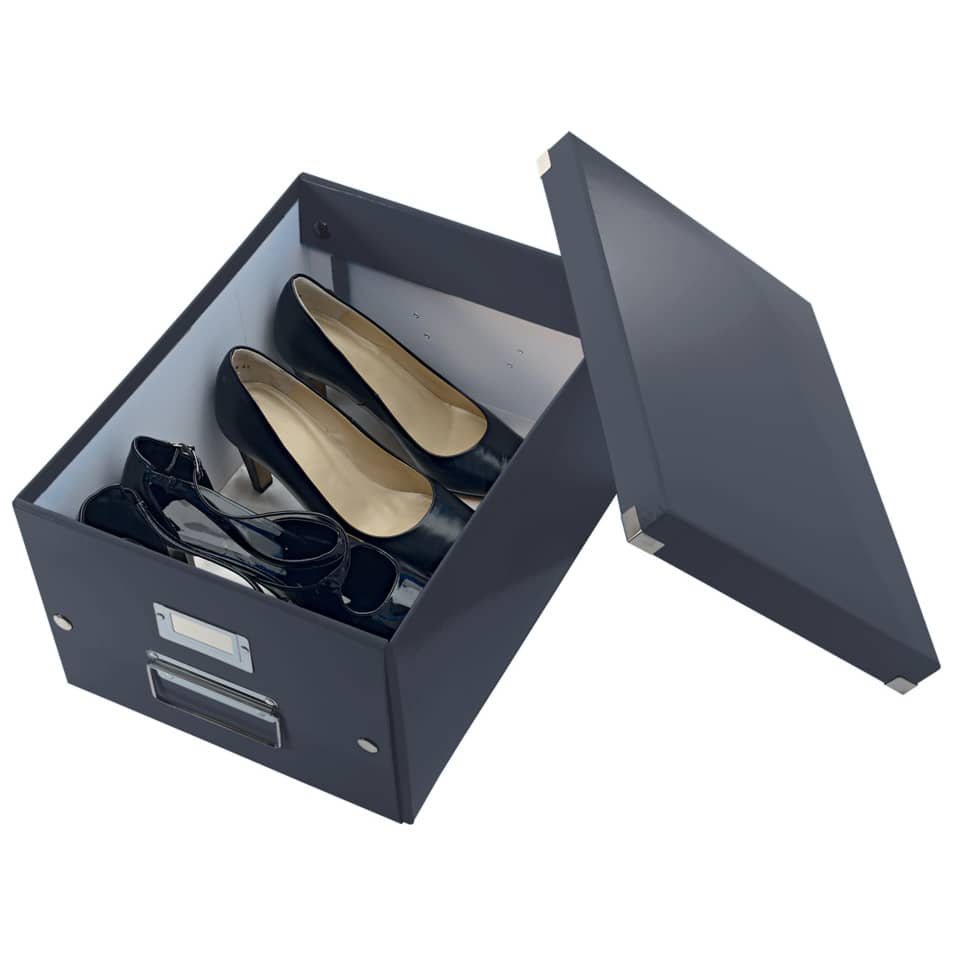 Archivbox Click & Store WOW Mittel, Graukarton, schwarz LEITZ 6044-00-95 LEITZ 6044-00-95 Click&Store