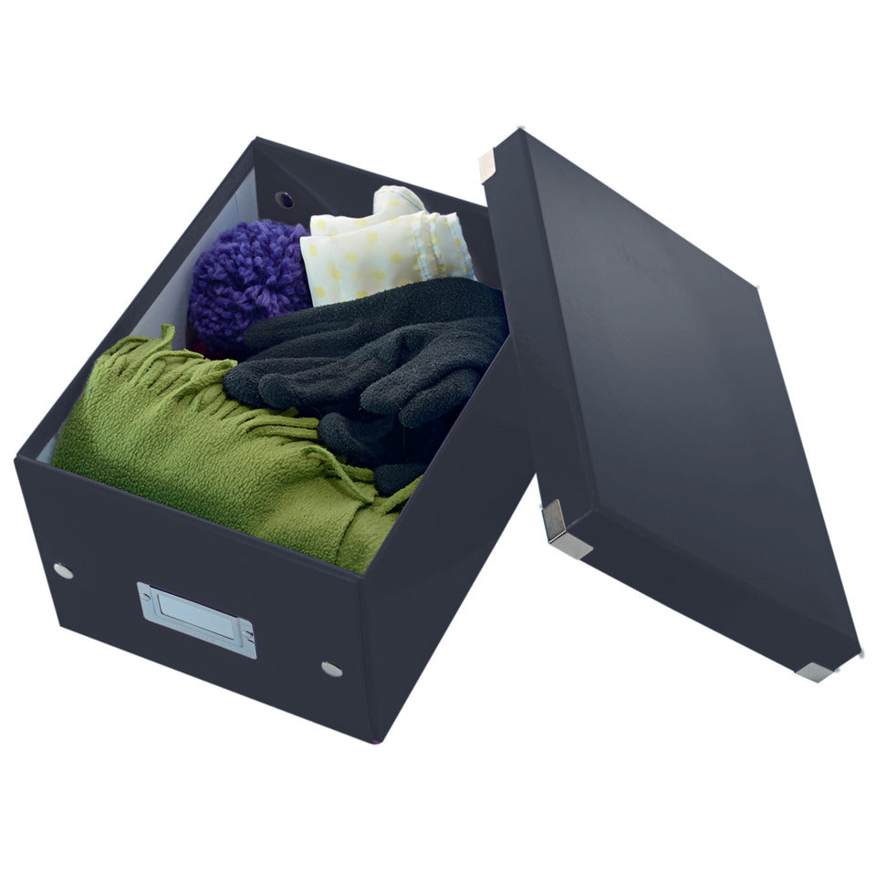 Archivbox Click & Store WOW Klein, Graukarton, schwarz LEITZ 6043-00-95 LEITZ 6043-00-95 Click&Store