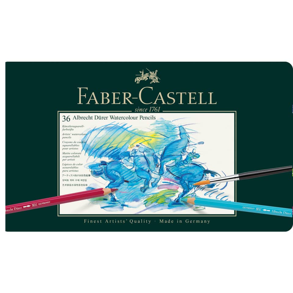 Aquarellfarbstift Albrecht Dürer, 36 Stück FABER CASTELL 117536 FABER CASTELL 117536 Metalletui