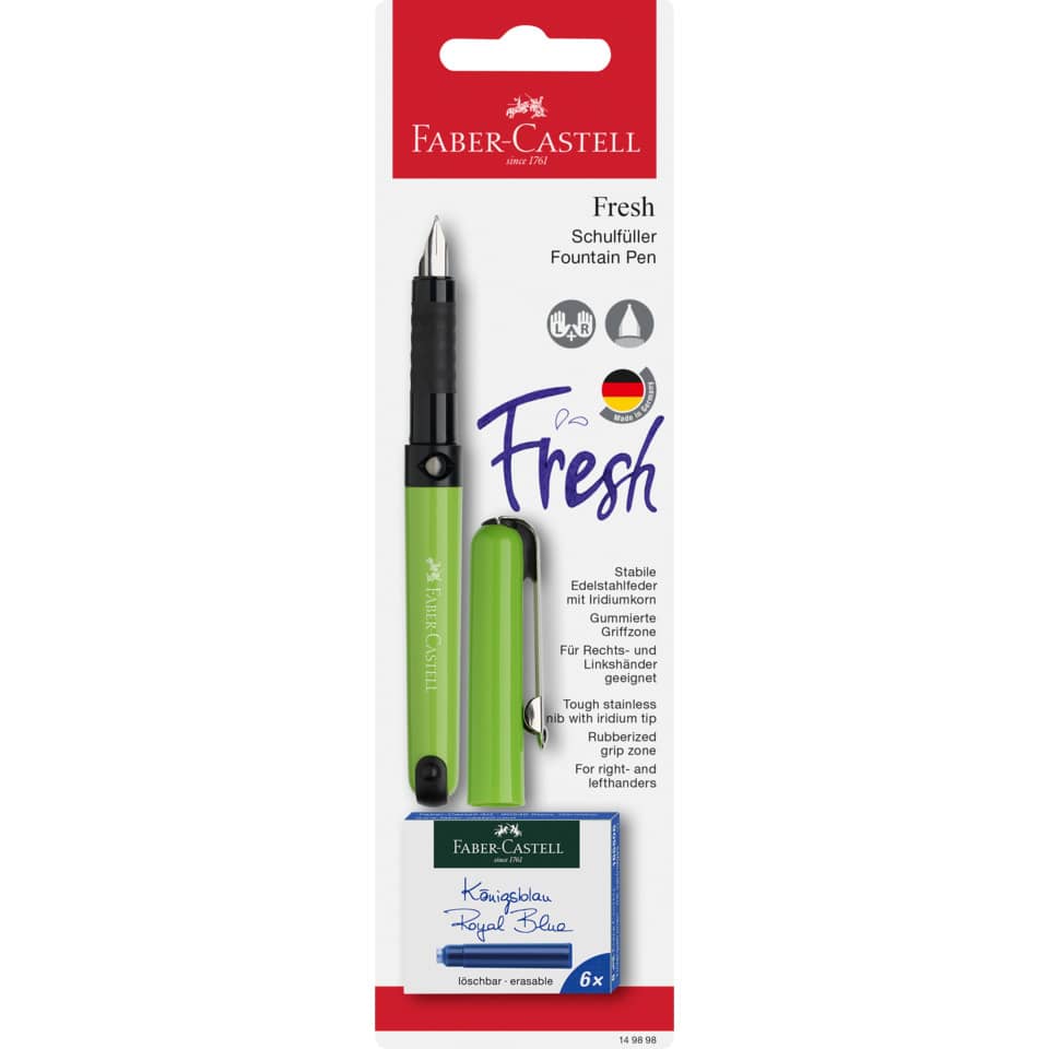 Füllfederhalter Patrone A+6 Patronen FABER CASTELL 149898 FABER CASTELL 149898 +6Patronen