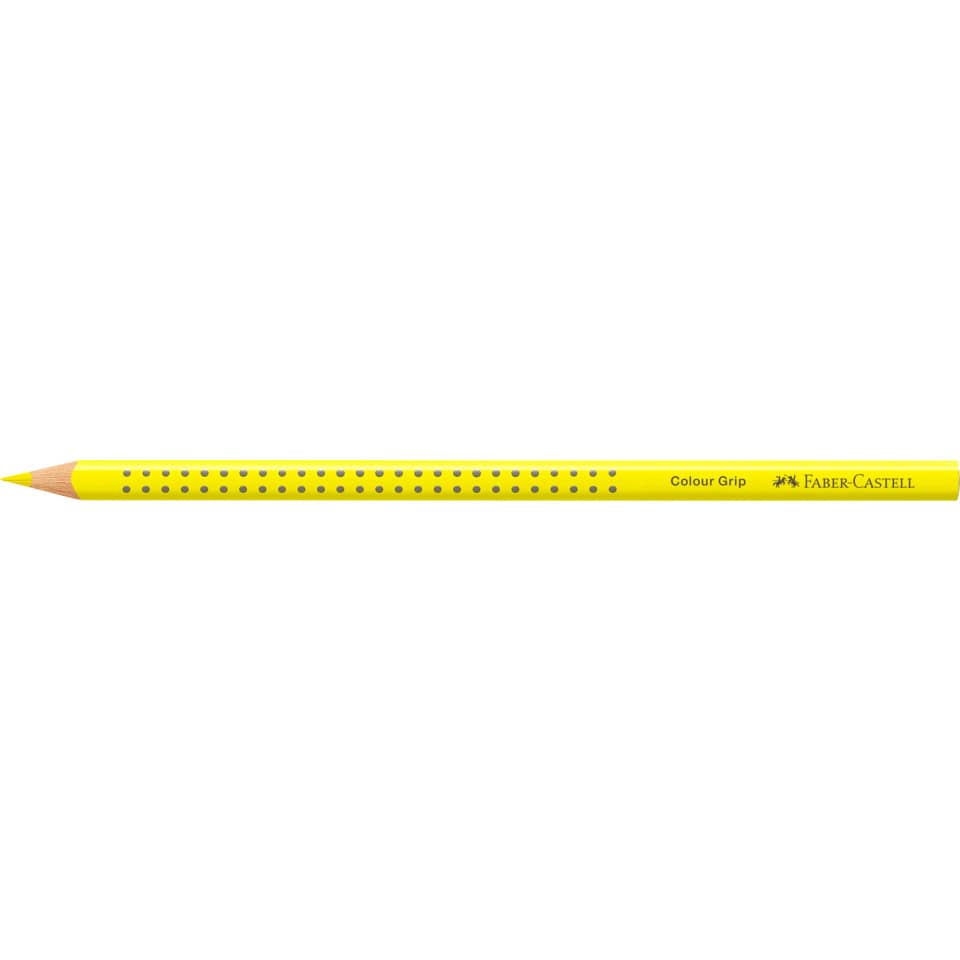 Farbstift Colour Grip, 3mm, Ananasgelb FABER CASTELL 112405