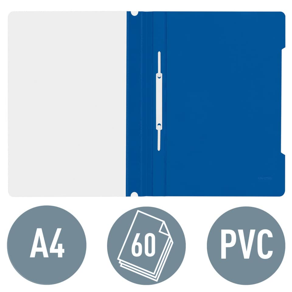 Schnellhefter Plastik, A4, blau LEITZ 4191-00-35 LEITZ 41910035 Plastik