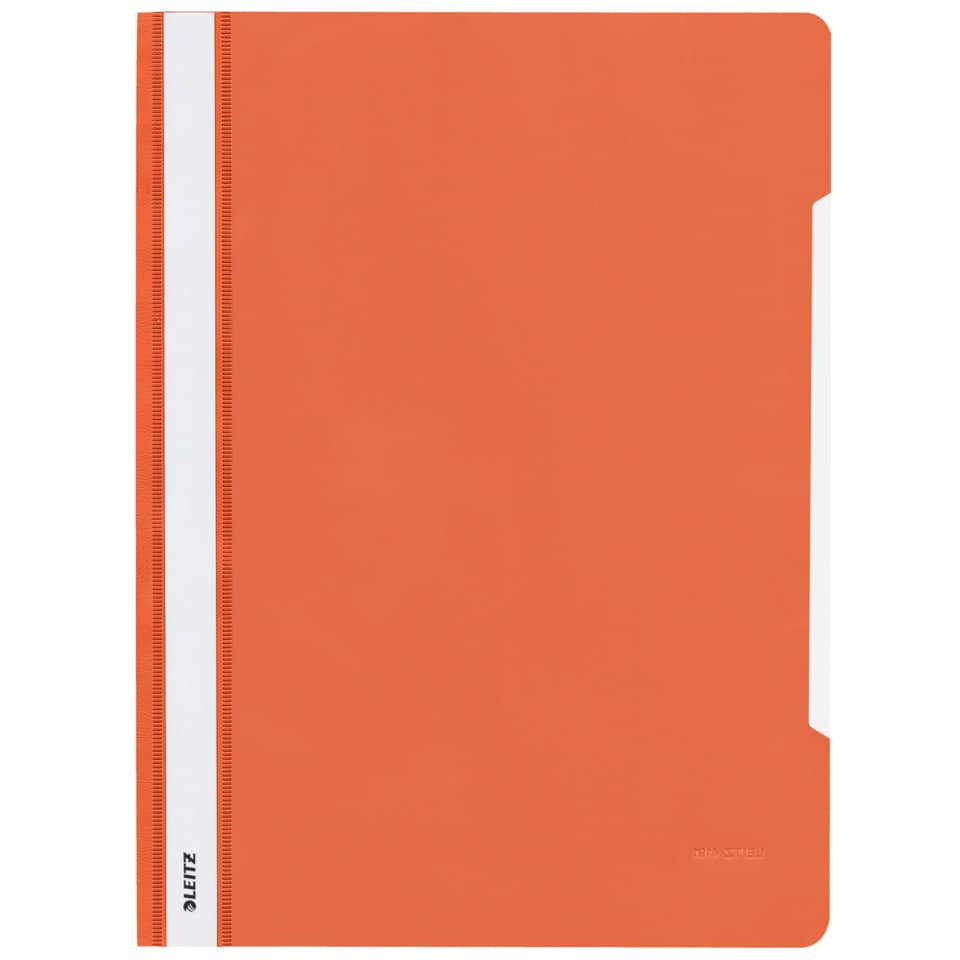 Schnellhefter Plastik, A4, orange LEITZ 4191-00-45 LEITZ 41910045 Plastik