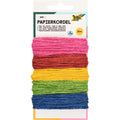 Papier-Kordel, 5x5m, sortiert FOLIA 12221 FOLIA 12221 5 Farben á 5m