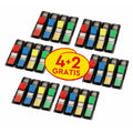 Haftstreifen Index Mini, 11,9 x 43,2 mm, 4 Sets blau, gelb, grün, rot je 35 Haftstreifen + 2 Sets Gratis POST-IT 683-4+2 POST-IT 683-4+2 24x35 Haftstreifen