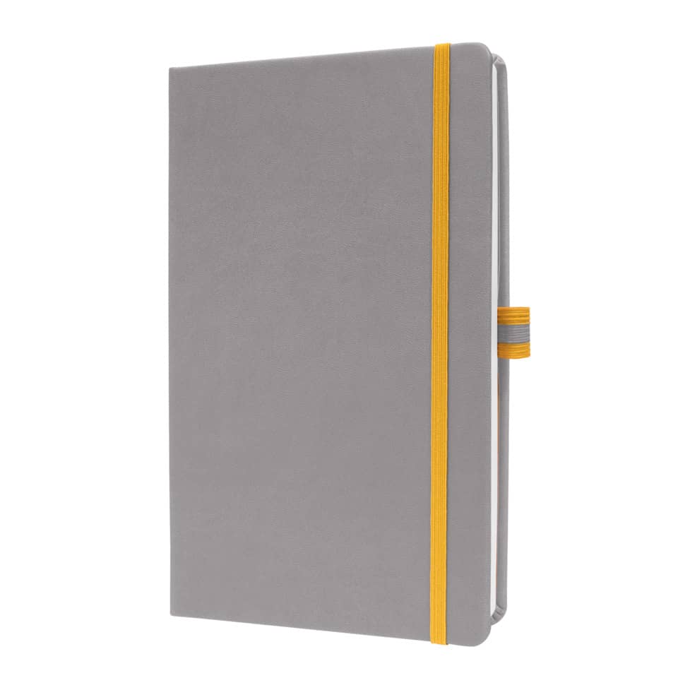 Notizbuch Linescape, A5, 80g/m², 88 Blatt, Hardcover, liniert, hellgrau SIGEL LS101 SIGEL LS101  Linescape Hardcover