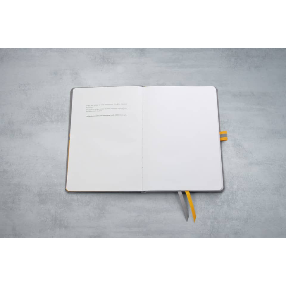 Notizbuch Linescape, A5, 80g/m², 88 Blatt, Hardcover, liniert, hellgrau SIGEL LS101 SIGEL LS101  Linescape Hardcover
