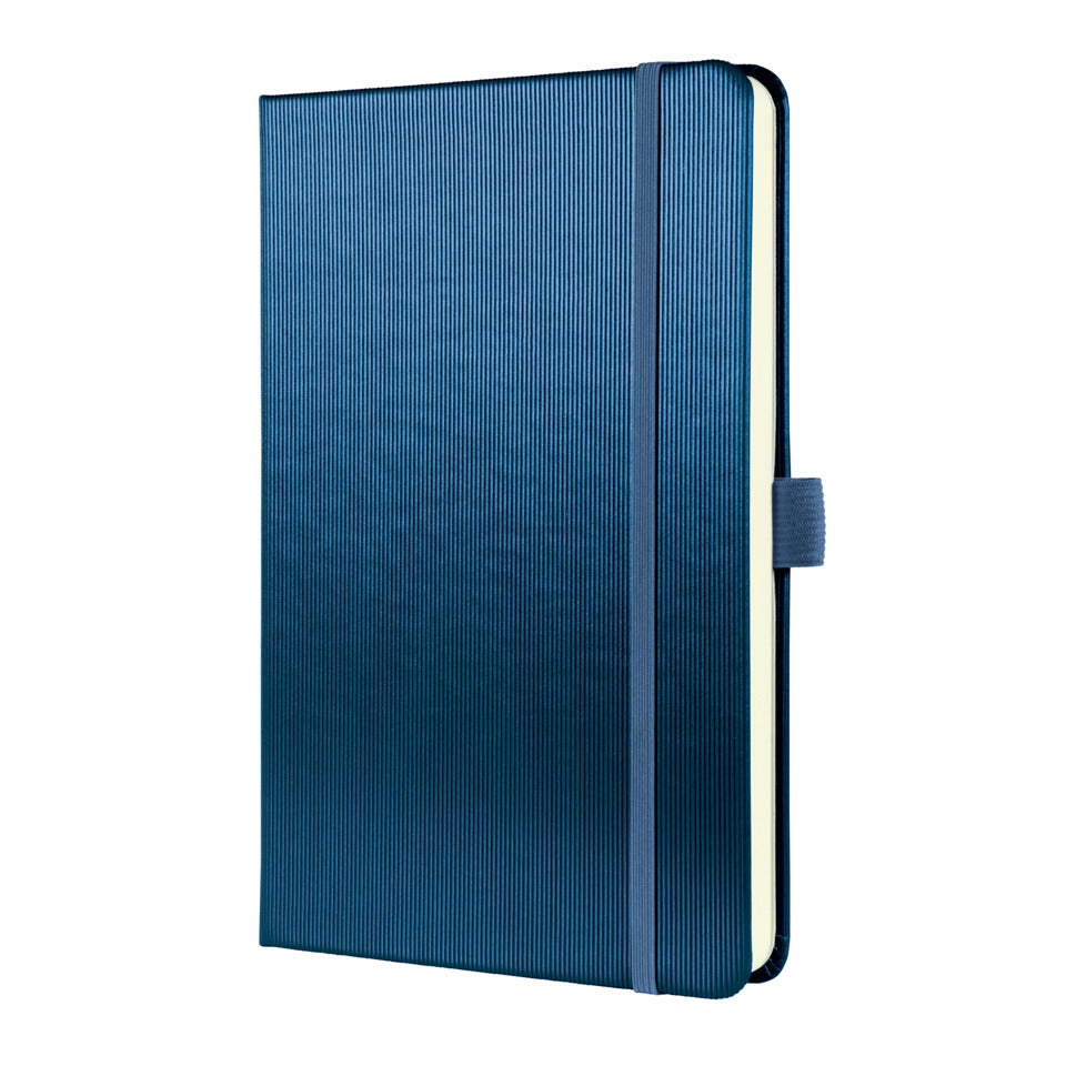 Notizbuch Conceptum, A5, 80g/m², Hardcover, kariert, blue metallic SIGEL CO402 SIGEL CO402 Conceptum Hardcover