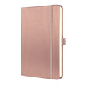 Notizbuch Conceptum, A5, 80g/m², 97 Blatt, Hardcover, liniert, rose metallic SIGEL CO401 SIGEL CO401 Conceptum Hardcover