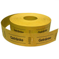 Gutscheinrolle Getränke, 1000 Abrisse, gelb WOLF & APPENZELLER 601052 601052  1000Abrisse