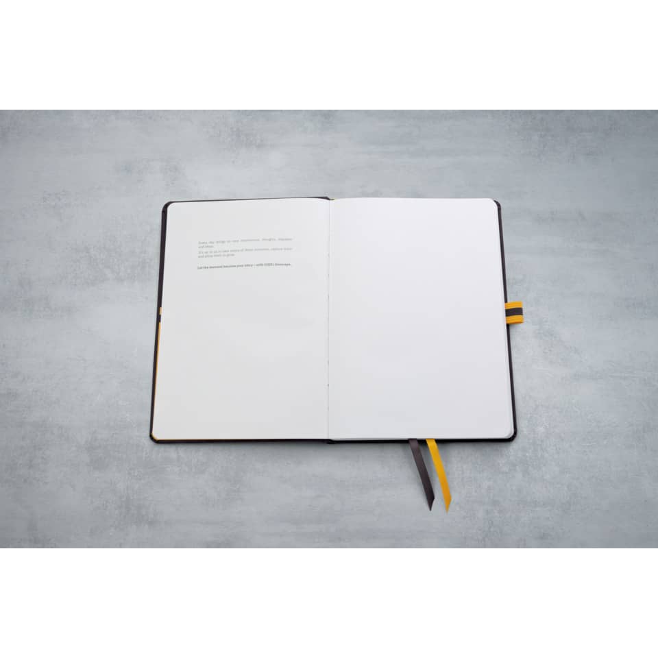 Notizbuch Linescape, A5, 80g/m², 88 Blatt, Hardcover, liniert, dunkelgrau SIGEL LS107 SIGEL LS107 Linescape Hardcover