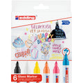 Glasboardmarker, 1,5-3mm, 6 Stück, sortiert EDDING 95-6 EDDING ed95-6