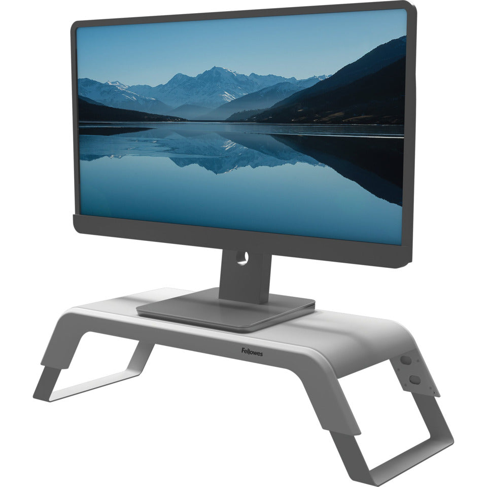 Bildschirmträger Hana™ LT, höhenverstellbar, weiß FELLOWES 100016997 FELLOWES 100016997 höhenverstellbar