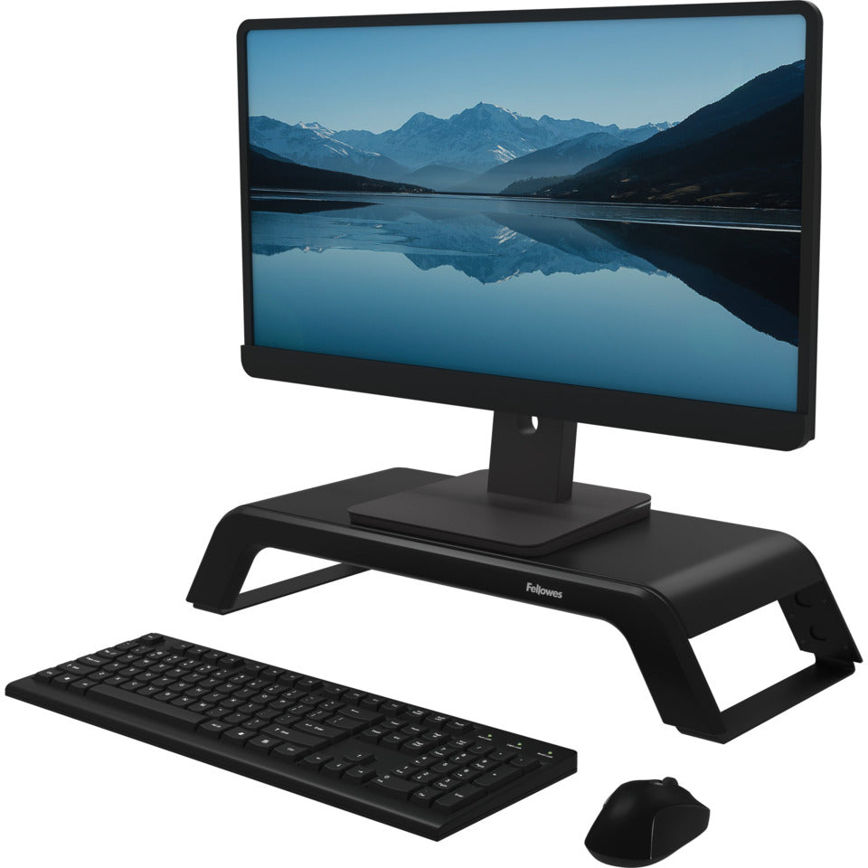 Bildschirmträger Hana™ LT, höhenverstellbar, schwarz FELLOWES 100016996 FELLOWES 100016996 höhenverstellbar