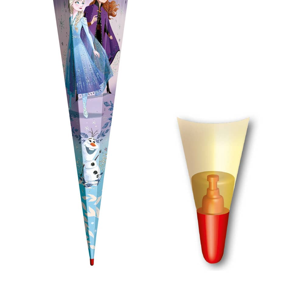 Schultüte Disney Frozen, 85cm, Tüllverschluss ROTH 678887 ROTH 678887 Tüllverschl.