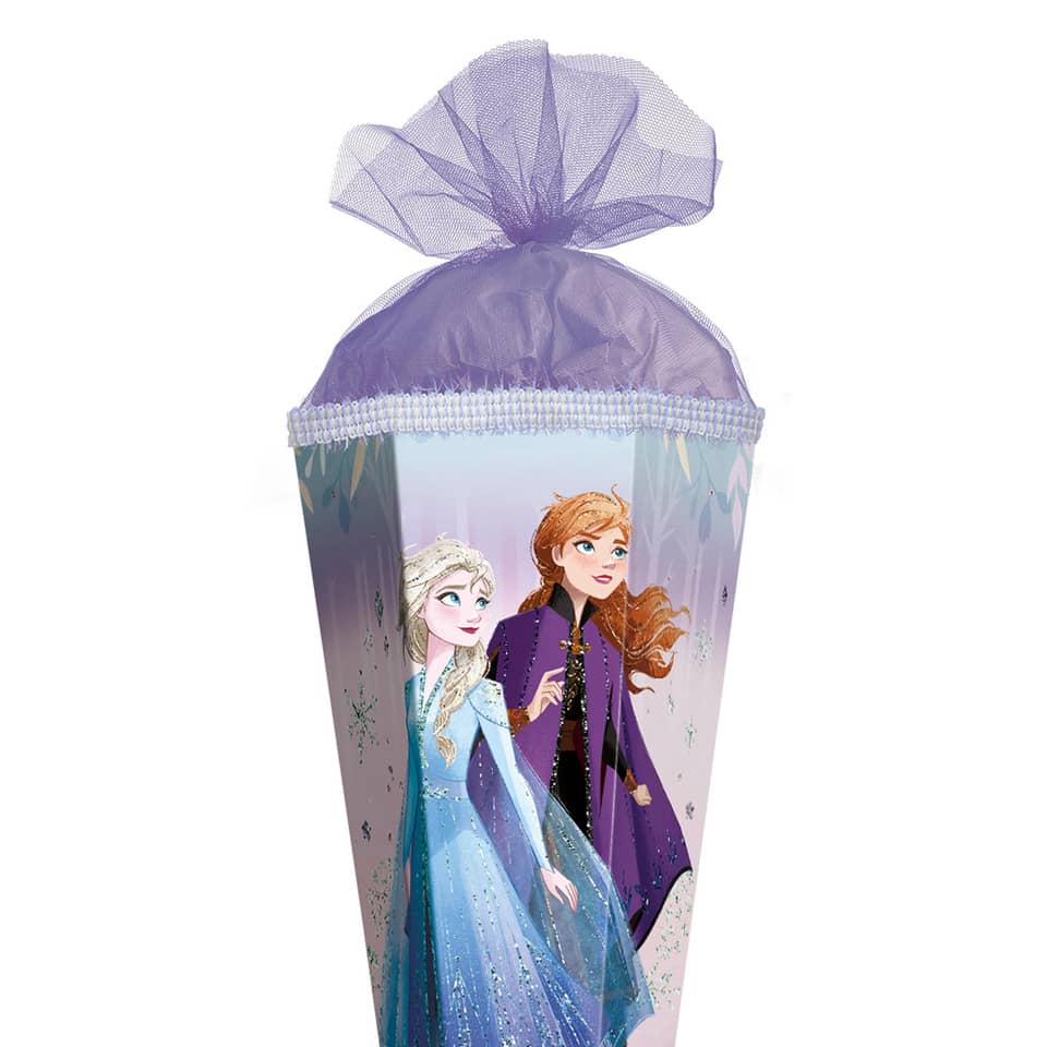 Schultüte Disney Frozen, 85cm, Tüllverschluss ROTH 678887 ROTH 678887 Tüllverschl.