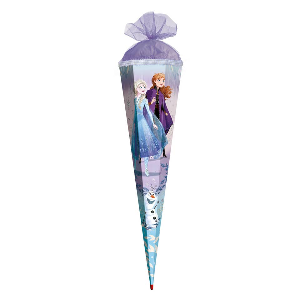 Schultüte Disney Frozen, 85cm, Tüllverschluss ROTH 678887 ROTH 678887 Tüllverschl.
