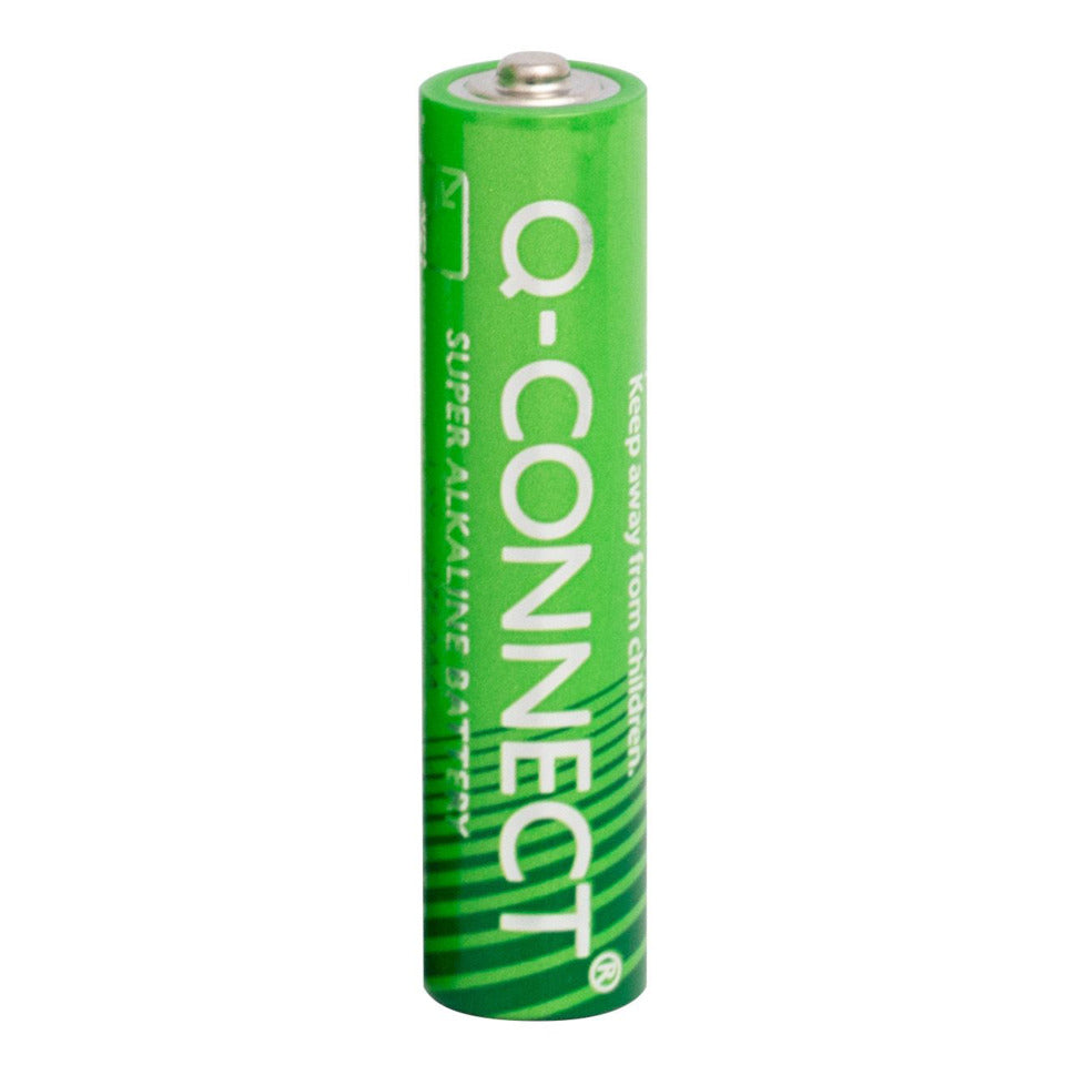 Batterie Alkali-Mangan, LR03/AAA/Micro, 4 Stück Q-CONNECT KF10958 Q-CONNECT KF10958 Micro