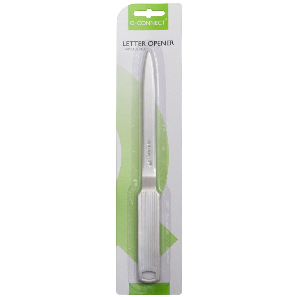 Brieföffner, 24,5cm, Metallgriff Q-CONNECT KF03984 Q-CONNECT KF03984/E-29698IA