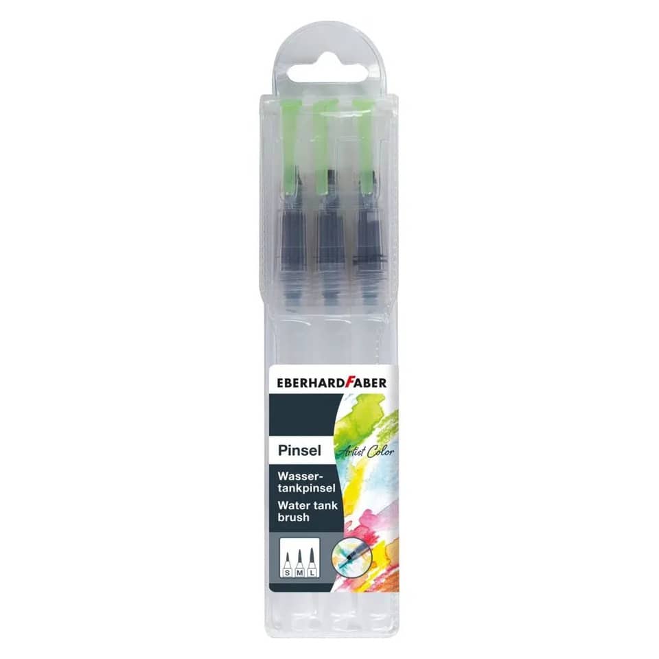 Wassertankpinsel Artist Color, 3 Stück, sortiert EBERHARD FABER 579925 EBERHARD FABER 579925 Artist Color