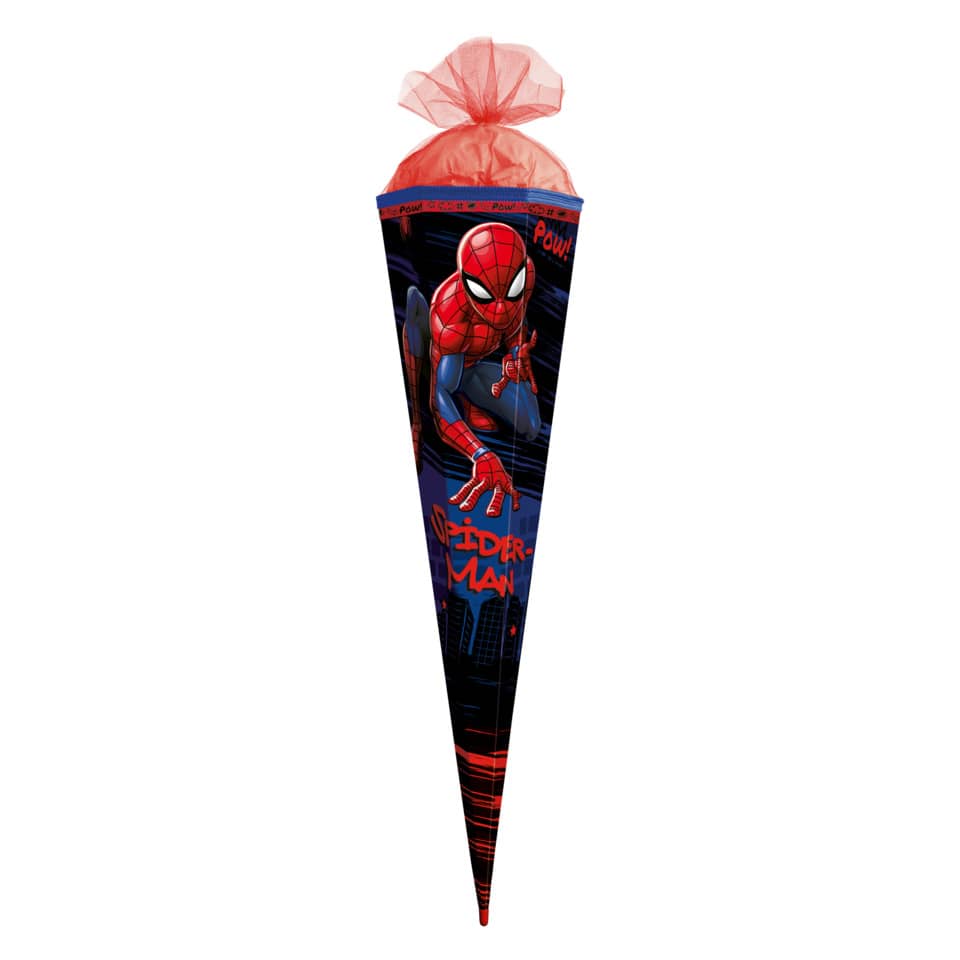 Schultüte Marvel Spiderman, 85cm, Tüllverschluss ROTH 678893 ROTH 678893 Tüllverschl.