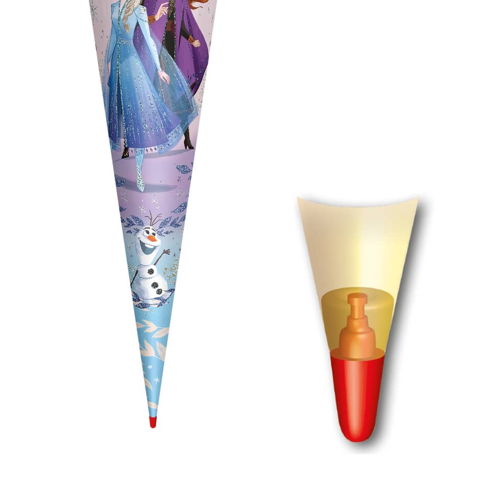 Schultüte Disney Frozen, 70cm, Filzverschluss ROTH 677495 ROTH 677495 Filzverschl.