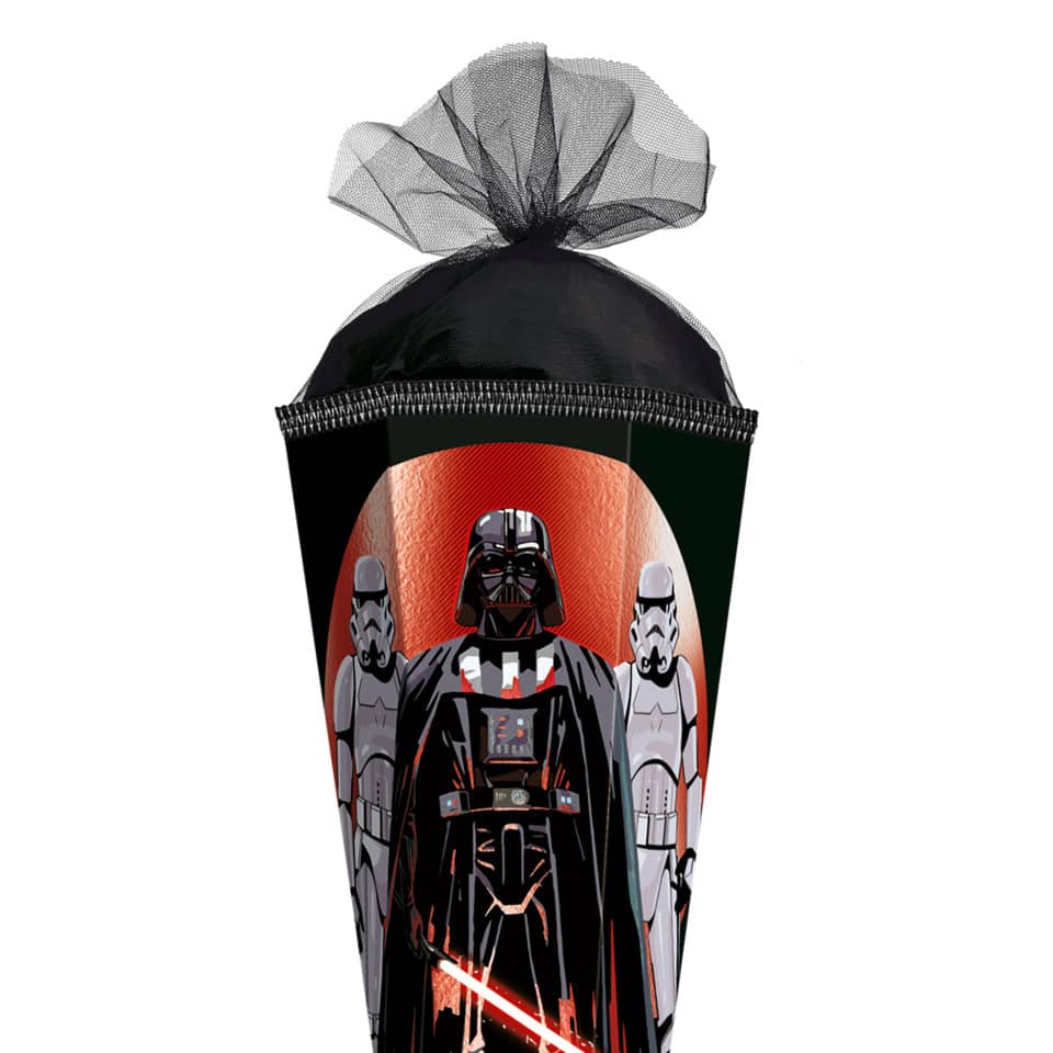 Schultüte Disney Star Wars, 85cm, Tüllverschluss ROTH 678895 ROTH 678895 Tüllverschl.