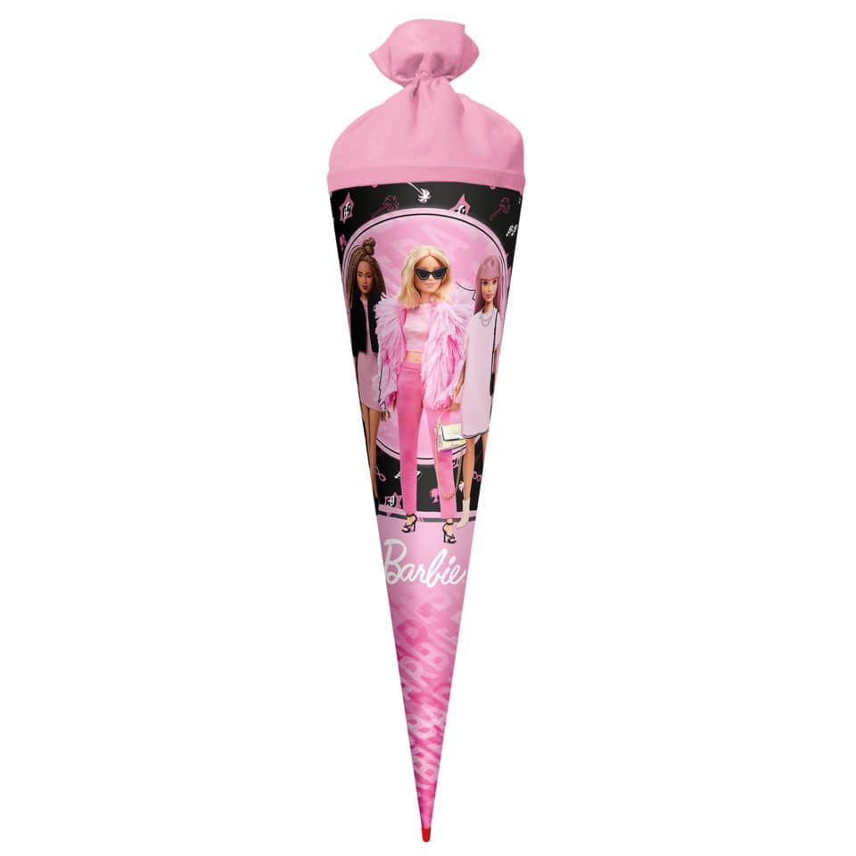 Schultüte Barbie, 70cm, Filzverschluss ROTH 677504 ROTH 677504 Filzverschl.