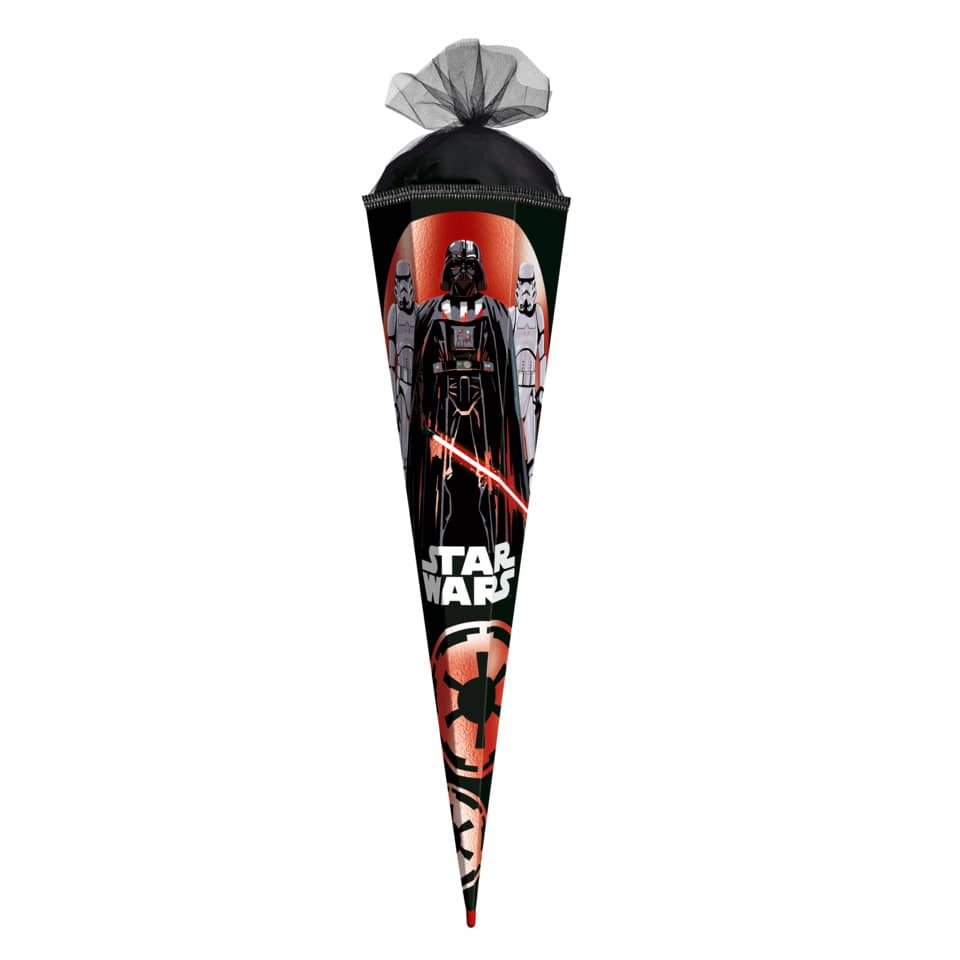 Schultüte Disney Star Wars, 85cm, Tüllverschluss ROTH 678895 ROTH 678895 Tüllverschl.