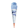 Schultüte Delfin Duo, 70cm, Stoffverschluss ROTH 677494 ROTH 677494 Stoffverschl.