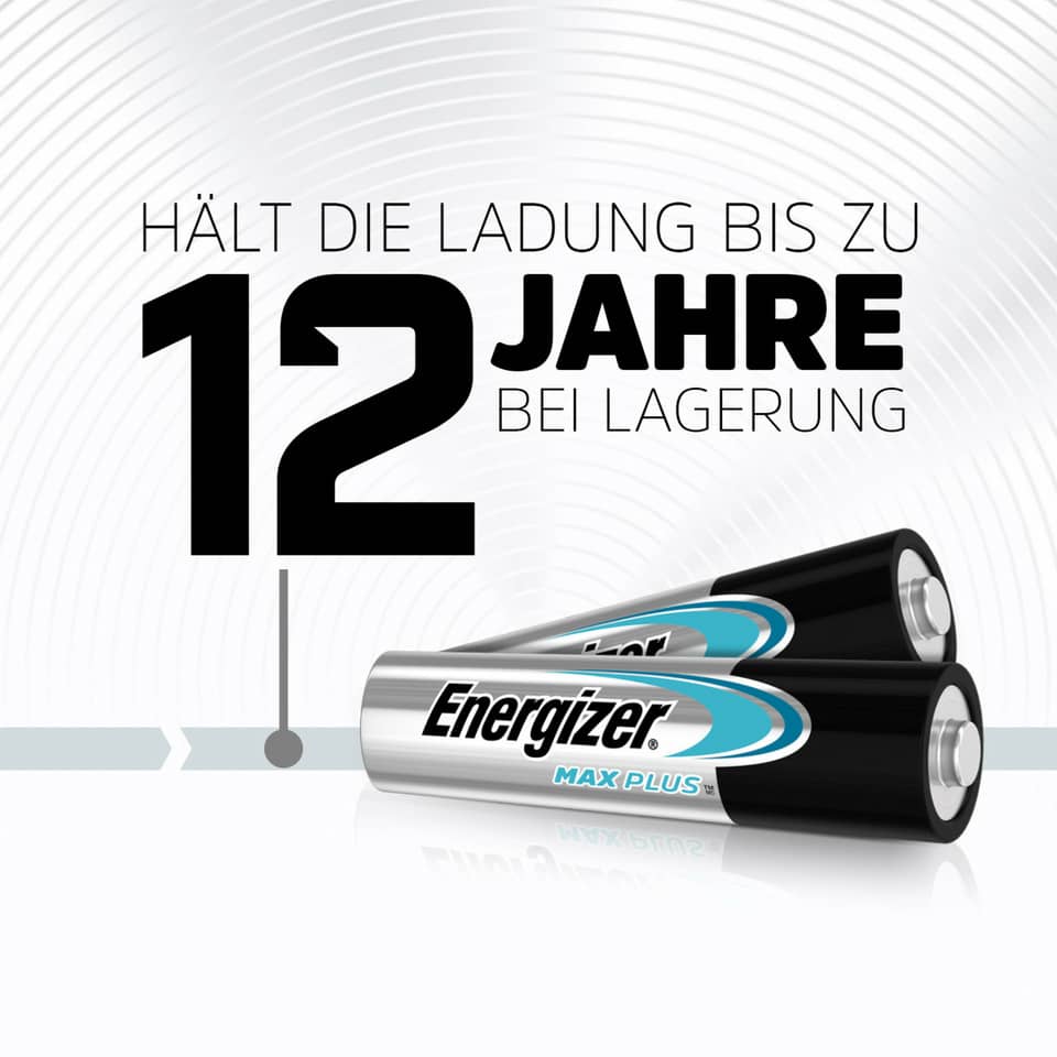 Batterie Alkali-Mangan Max Plus Industrial, LR03/AAA/Micro, 20 Stück ENERGIZER E301322902 ENERGIZER E301322902 Max Plus