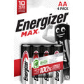 Batterie Alkali-Mangan Max, LR6/AA/Mignon, 4 Stück ENERGIZER E303323700 ENERGIZER E301530703/E303323700 Max
