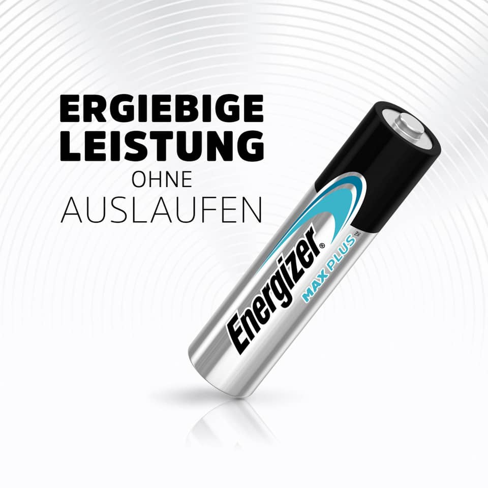 Batterie Alkali-Mangan Max Plus Industrial, LR03/AAA/Micro, 20 Stück ENERGIZER E301322902 ENERGIZER E301322902 Max Plus