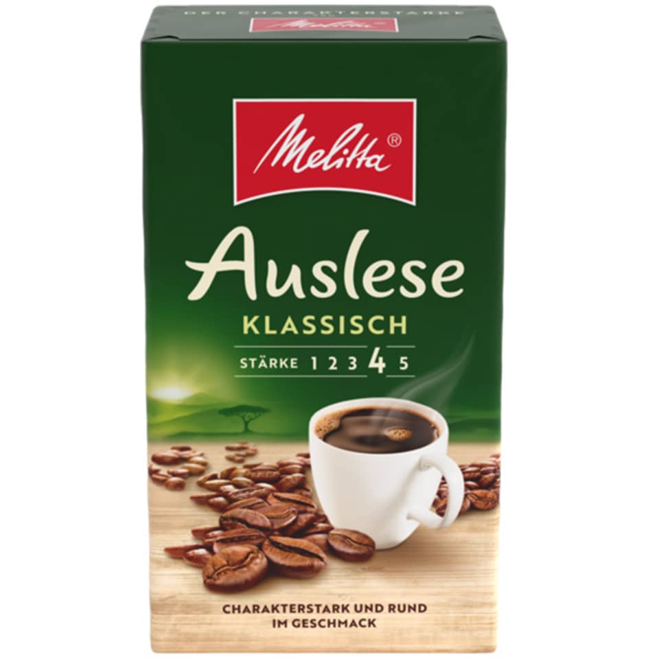 Kaffee Auslese Klassisch gemahlen, 500g MELITTA 528883 MELITTA 528883 klassisch