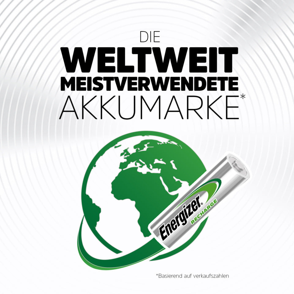 Batterie Akku Extreme, HR06/AA/Mignon, NiMH 2300 mAh, 4 Stück ENERGIZER E300624602 ENERGIZER E300624603 Extreme