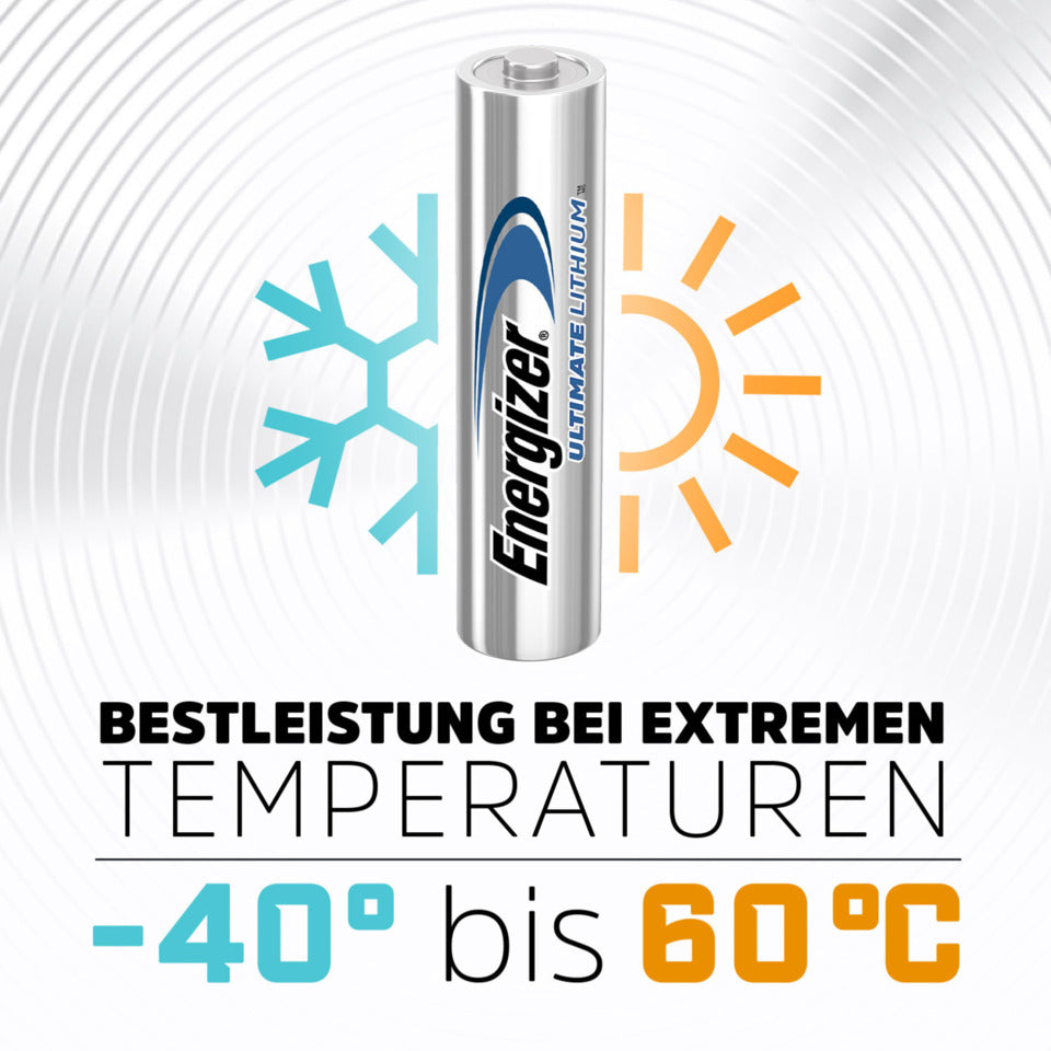 Batterie Lithium Ultimate, LR03/AAA/Micro, 10 Stück ENERGIZER E301535900 ENERGIZER E301535900 Lithium