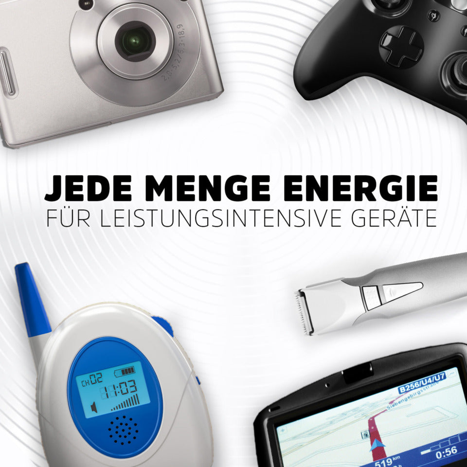 Batterie Alkali-Mangan Max Plus, LR6/AA/Mignon, 20 Stück ENERGIZER E301323502 ENERGIZER E301323506 Max Plus