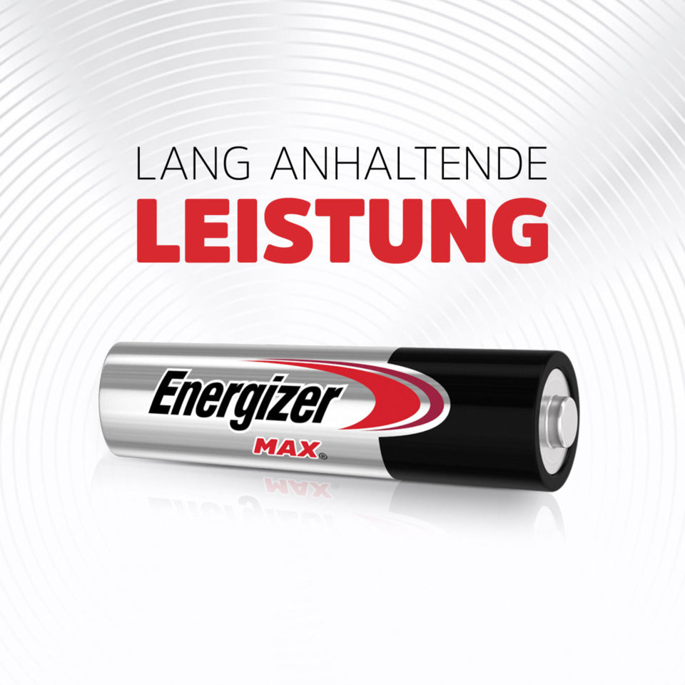 Batterie Alkali-Mangan Max, LR03/AAA/Micro, 4 Stück ENERGIZER E303325600 ENERGIZER E301532002/E303325600 Max